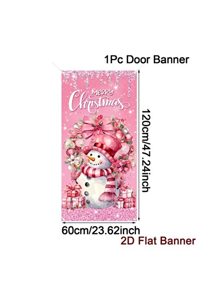 Choice3 10 Christmas Door Banner Merry Christmas Decor for Home 2025 Xmas Han...