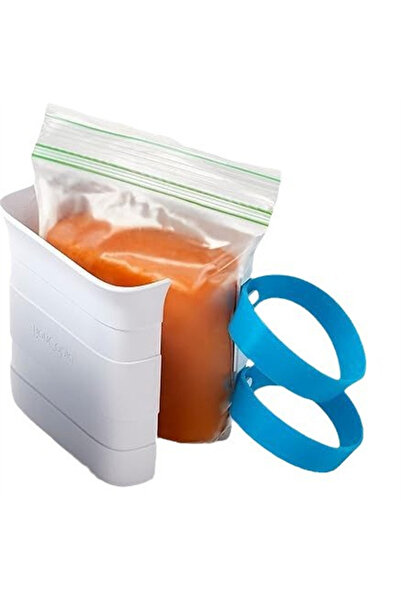 Choice 18.5X21.8 WHITE Freeze Up Food Block Maker 3D Soup Freezing Mold Kitch...