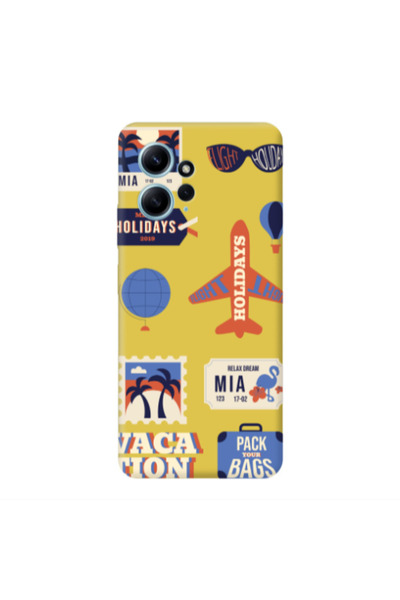 Other Xiaomi Redmi Note 12 4G Vacation Yellow Colored Silicone TPU Θήκη