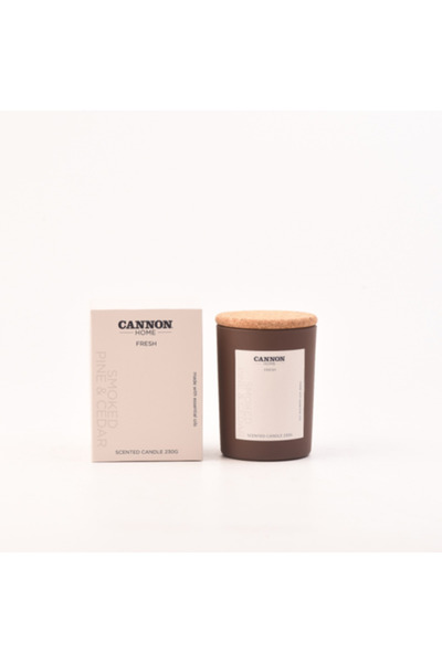 Cannon شمعة معطرة 230 جرام صنوبر مدخن وأرز-001E