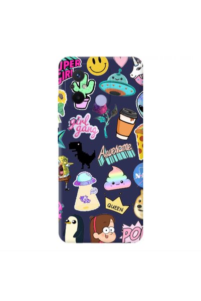 Other Xiaomi Redmi 12C Cartoon queen Dark blue Colored Silicone TPU Θήκη