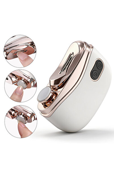 Choice Electric Nail Clipper 2 in 1 Trimmer&Polisher 2 Speed Safety Nail Cutt...