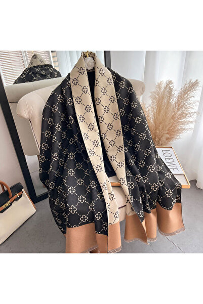 Choice3 black NEW Luxury Winter Thick Warm Scarf Women Cashmere Shawl and Wra...