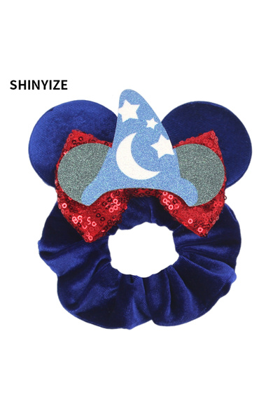 Choice46 TDRB017-31 1pc Christmas Cute Ears Elastic Velvet Hairbands For Girl...