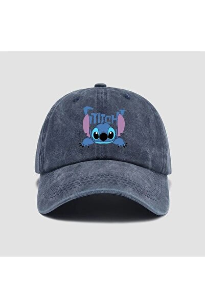 Choice12 Navy Stitch Casual Hat Kawaii Cartoon Anime Figure Baseball Caps Bre...