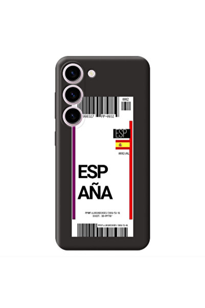 Other Samsung S23 Espana Arrival Black Colored Silicone TPU Θήκη
