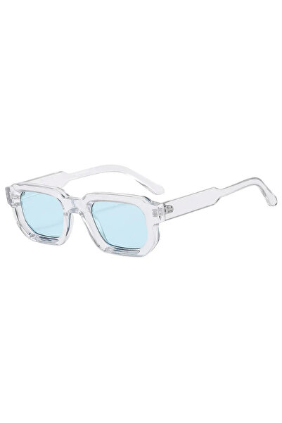Choice5 A3 Fashion Square Sunglasses For Women Men Retro Luxury Designer Clea...