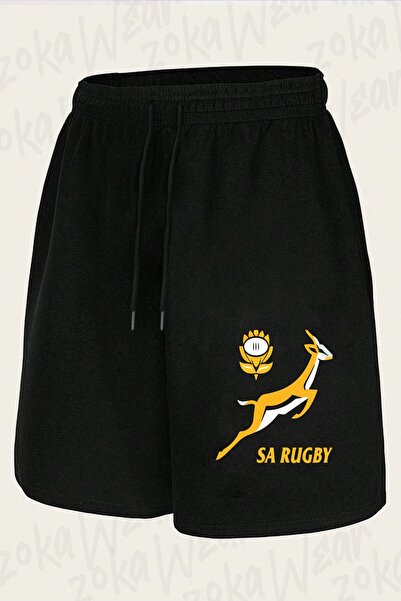 ZOKAWEAR Unisex SPRINGBOK RAGBI JUŽNA AFRIKA dizajn šortsa sa printom
