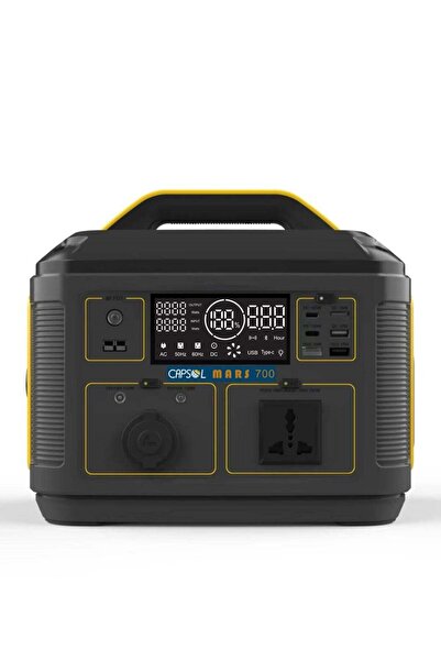 CAPSOL MARS 700 Portable Power Station 710Wh 192000mAh 700W Solar Generator 2...