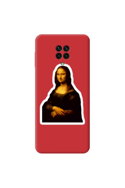 Other Xiaomi Redmi Note 9 Pro Davinci Red Colored Silicone TPU Θήκη