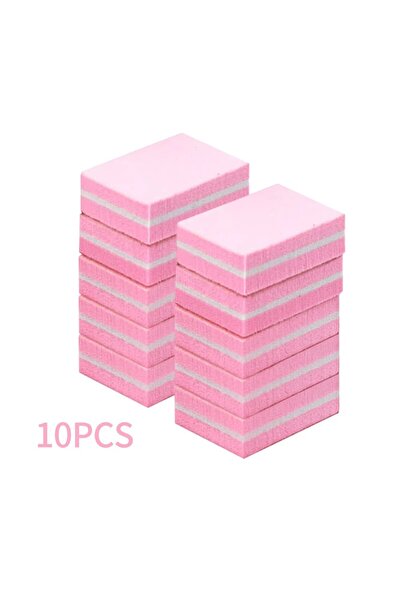 Choice9 10pcs Pink 10/20/30pcs Mini Buffing Sanding Files Block Nail Manicure...