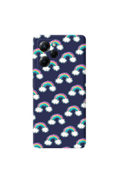 Other Xiaomi Poco X5 Pro Cute rainbows Dark blue Colored Silicone TPU Θήκη