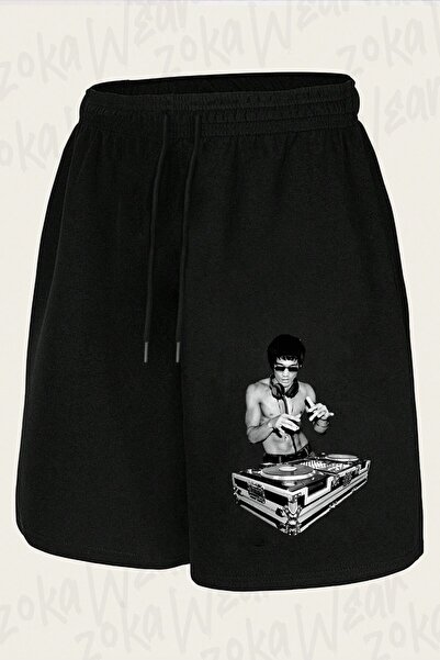 ZOKAWEAR Unisex Bruce Lee 3 Design Printed Shorts