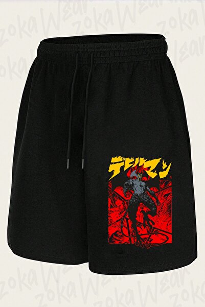 ZOKAWEAR Unisex Devilman Crybaby Akira Fudo v2 dizajn šortsa sa printom