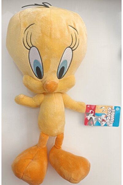 Tweety Civciv Peluş Oyuncak Sevimli Kuş Pelüş Büyük Boy 60 Cm