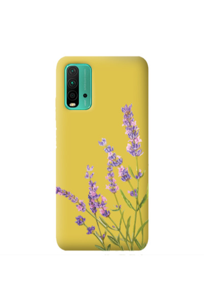 Other Xiaomi Poco M3 Flowers 8 Yellow Colored Silicone TPU Θήκη