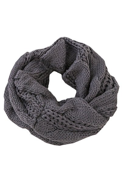 Choice3 One Size Dark Grey 1pc Winter Warm Scarf for Women,Windproof Stylish ...