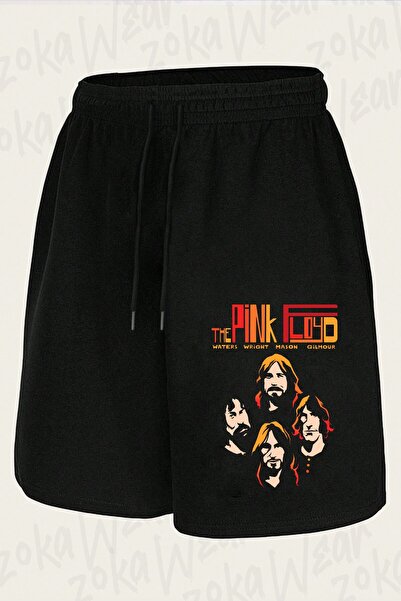 ZOKAWEAR Unisex σορτς με στάμπα Pink Floyd v23