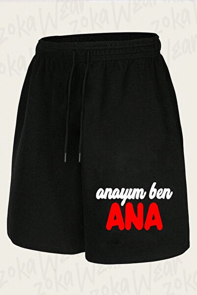 ZOKAWEAR Unisex I Am the Main Design Printed Shorts