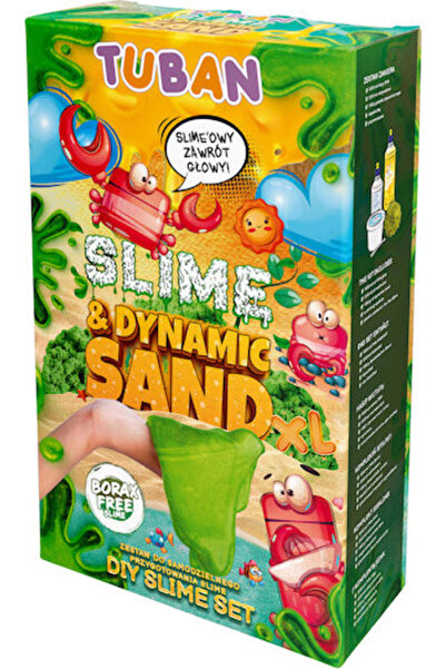 Tuban Kit Slime și Nisip Dinamic XL