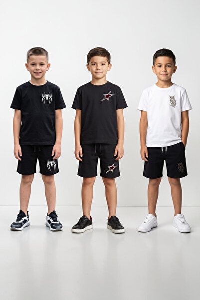 han elegant 3-Piece Premium Capri T-Shirt Kids Set