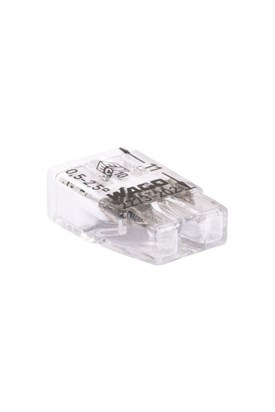 WAGO Clema Doza Compacta 2P Conductor Rigid sau Semirigid 0.5-2.5mm2, WAGO, C...