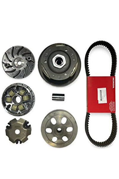 MOTOSOR HONDA DİO ÖN VARYATÖR + ARKA DEBRİYAJ + ORJİNAL SOĞUTUCULU KAYIŞ SET