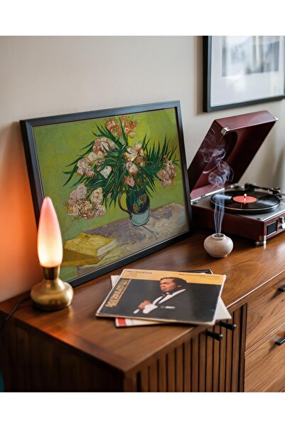 Pegziz Pictura lui Vincent van Gogh cu ghirlande de flori |   Poster cu flori...
