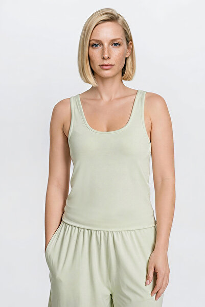 AC&Co / Altınyıldız Classics Women's Mint Soft Textured Breathable Comfortabl...