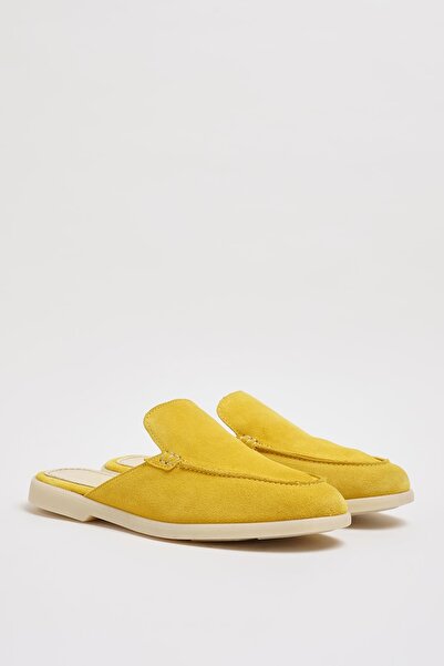 Faruk balkanas Merco Model Genuine Suede Leather Eva Sole Slippers