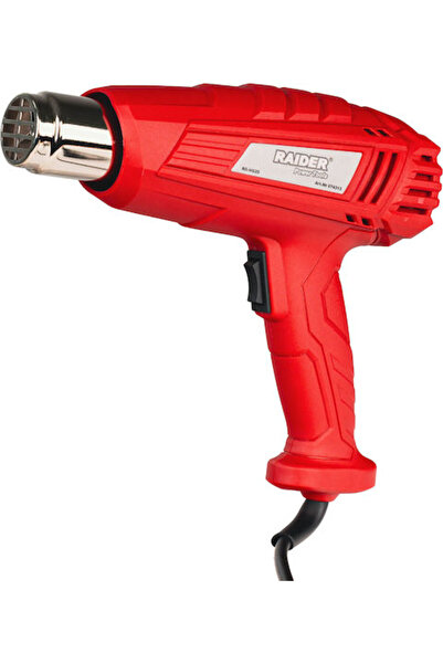 Raider Θερμοπίστολο 2000W με Μέγιστη Θερμοκρασία 600°C ° C