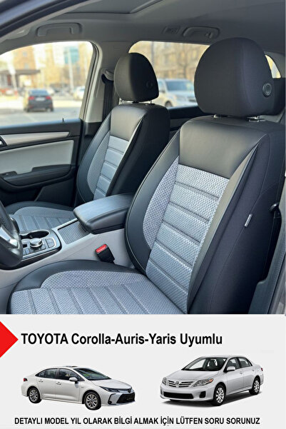 GM-DESIGN Speed Series Pike Fabric Car Seat Cover - (Toyota Corolla-Auris-Yar...