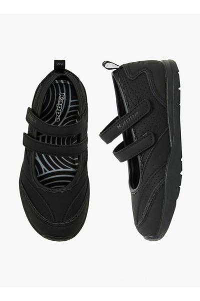 Kappa Girls Panelled Hook & Loop Sneakerina Shoes