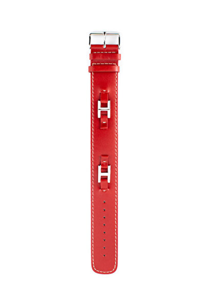 Tommy Hilfiger Δερμάτινο λουράκι κόκκινο 6 χιλιοστά