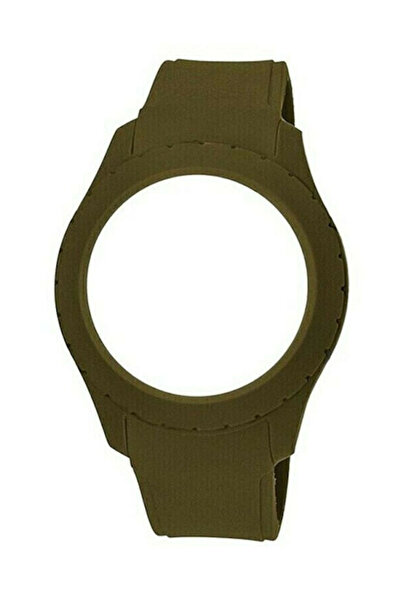 Other WATX & CO Λουράκι από καουτσούκ Χακί 49mm