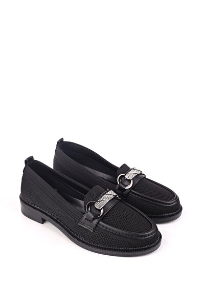 Walkenzo Hs807 Women's Knitwear Stoned Casual Shoes