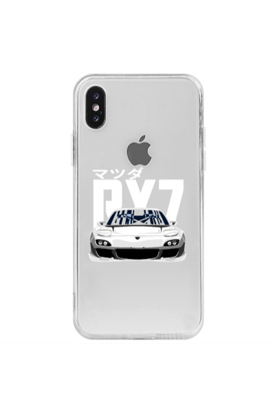 Other Apple iPhone Xs Max Car Rx7 Transparent Silicone TPU Θήκη