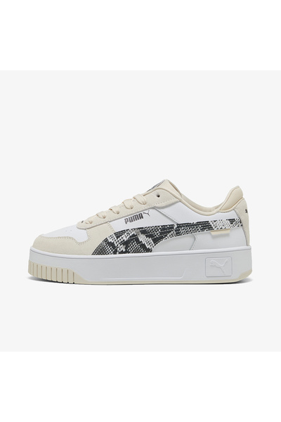 Puma Carina Street Snake Chic Alb-PUMA