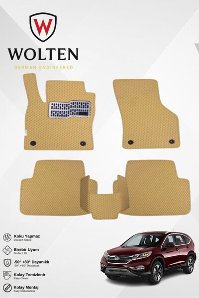 w wolten german engineered HONDA-CRV 4-(2012-2017) İÇİN EVA İÇ PASPAS TAKIMI ...