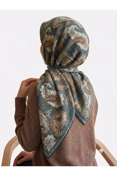JAWEL SOFT EŞARP DİGİTAL DESEN