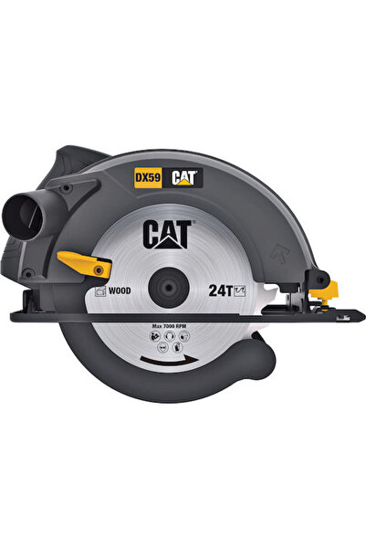 cat games Δισκοπρίονο CAT 1400W με Σύστημα Απορρόφησης Σκόνης