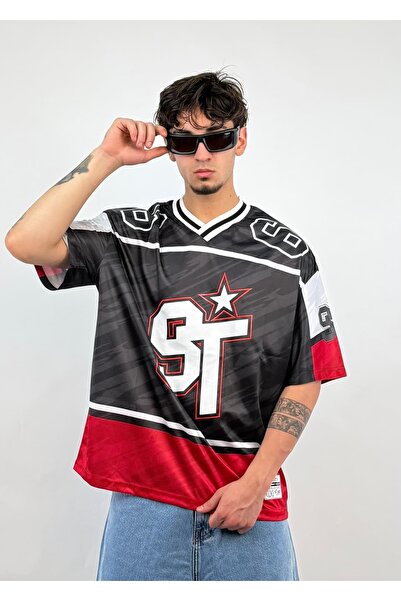 zaee Saint Tears 66 Tricou de hochei supradimensionat