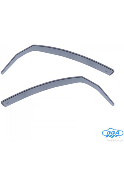 DGA Ζεύγος Εμπρόσθιων Ανεμοθραυστών Audi A2 5d 2000-2005 Εύκαμπτο Χυτό Ακρυλι...