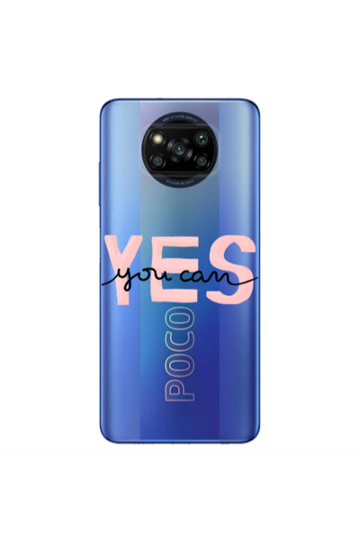 Other Xiaomi Poco X3 /X3 Pro Yes you cam Transparent Silicone TPU Θήκη