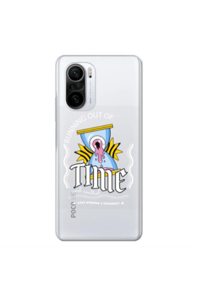 Other Xiaomi Poco F3 Running out of time Transparent Silicone TPU Θήκη