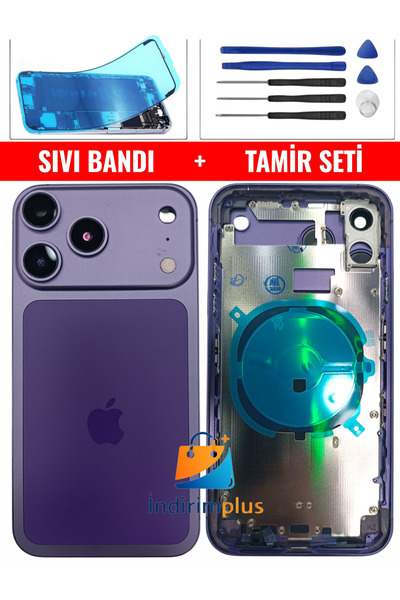 indirimplus iPhone 11 Kasa 17 Pro Max Görünümlü Kasa 17 Pro Görünümlü Kasa Li...