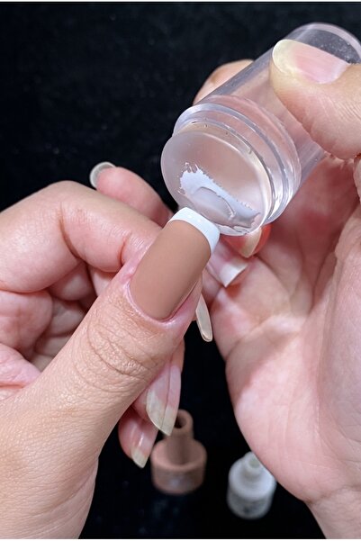 Easy Beauty Stamper Kolay French Ve Baskı Uygulama Aparatı - Tırnak Süs Damga...