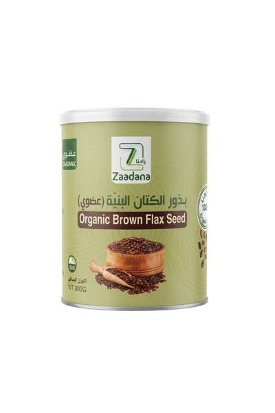 Zaadana Organic Brown Flax Seed (300g)
