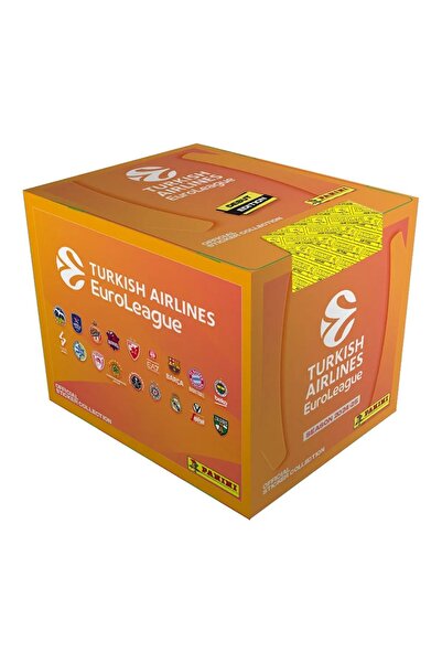 Panini Promo Pack 2025-26 Turkish Airlines EuroLeague Official Sticker 1 Kutu...