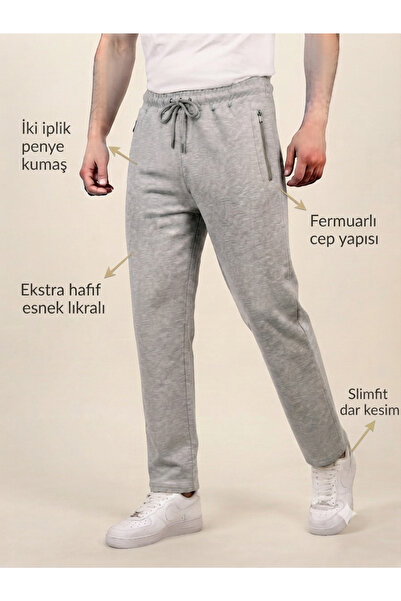 ATKGİYİM Atk Clothing Zipper Pocket Detailed Slim Fit Men's Sweatpants - Two ...